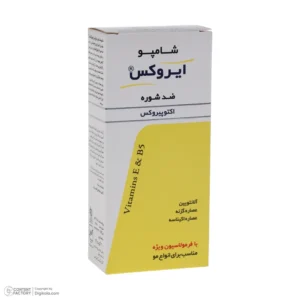 شامپو ضد شوره مو ایروکس مدل اکتوپیروکس مناسب انواع مو